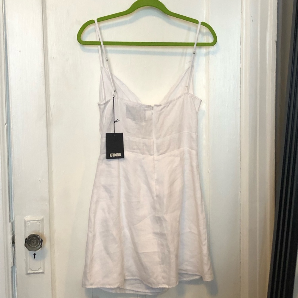 Reformation White Mini Dress - Picture 5 of 6